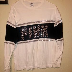 Pink long sleeve top
